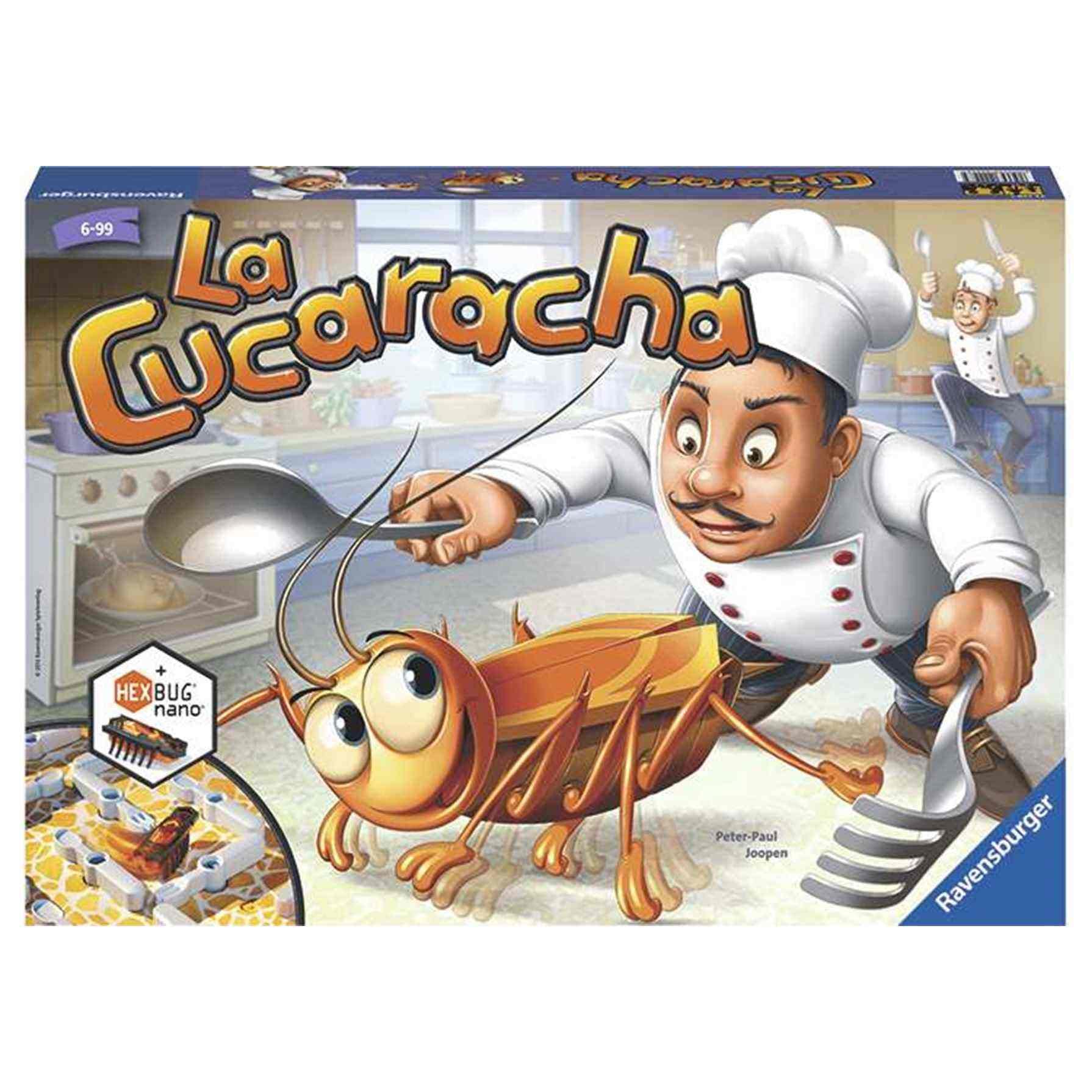 Ravensburger Juego de Mesa La Cucaracha: 2-4 Jugadores, 6 Años en Adelante