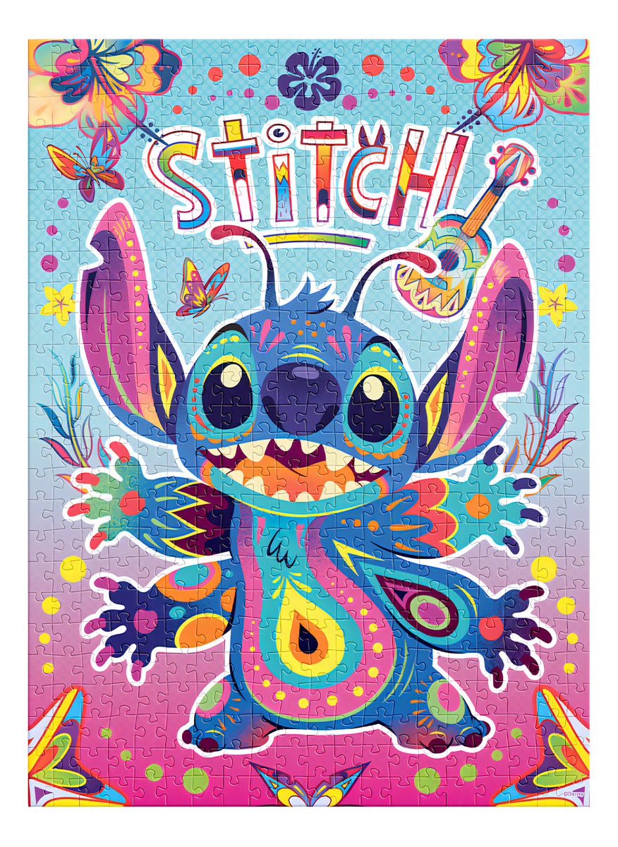 Stitch Disney Alegrías Rompecabezas 500 Piezas | Puzzle Original Coleccionable Ideal Para Niños Y Adultos