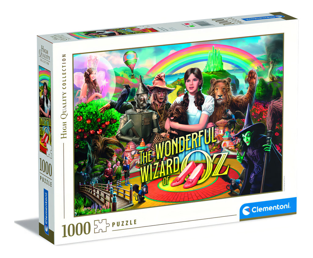 Rompecabezas Mago De Oz 1000 Pz Clementoni Clasico Wizard