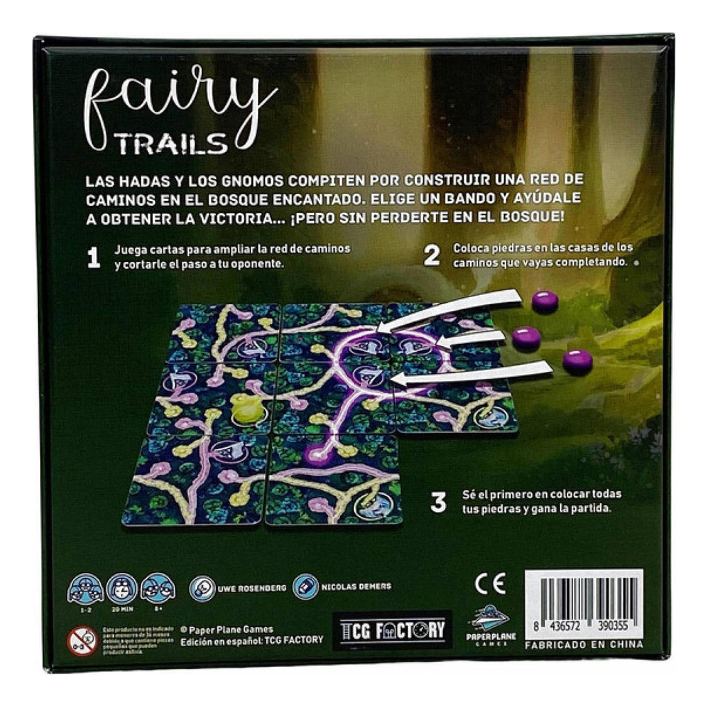 Fairy Trails Juego De Mesa Tcg Factory Para 2 Jugadores En Español
