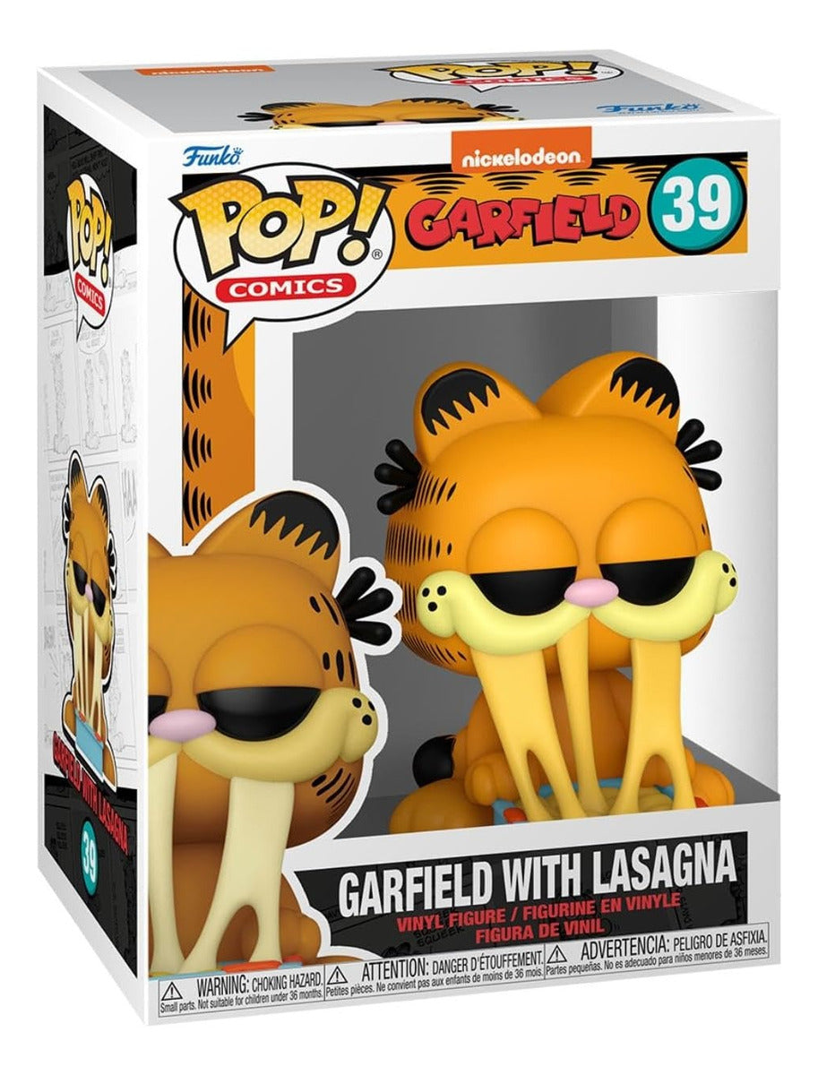 Garfield Con Lasagna Funko Pop Pelicula