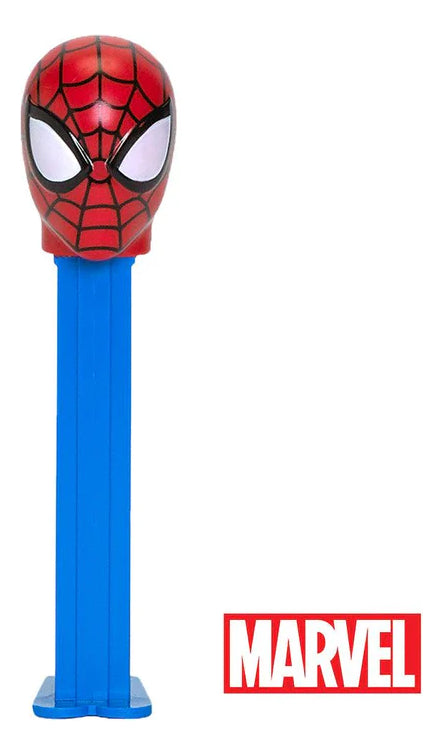 Dulces Pez Pastillero Blister Pack Spiderman Surtido 12 Pzs