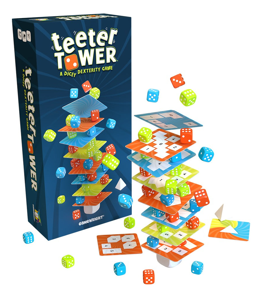 Teeter Tower Juego De Dados Y Destreza Gamewright Mesa