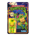 Super7 Teenage Mutant Ninja Turtles Michelangelo - Figura de acción TMNT de 3.75 Pulgadas con Accesorios coleccionables clásicos de Dibujos Animados y Juguetes Retro