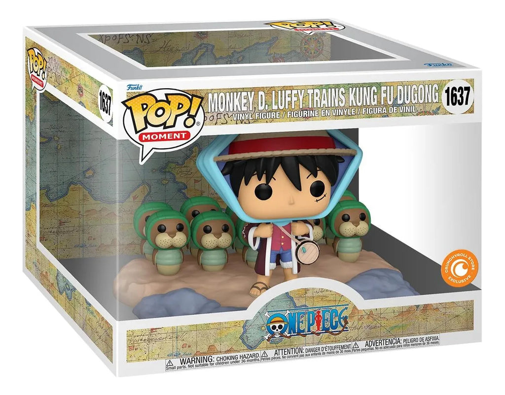 Funkomoment Onepiece Monkeydluffy Trains Kung Fu Dugong 1637