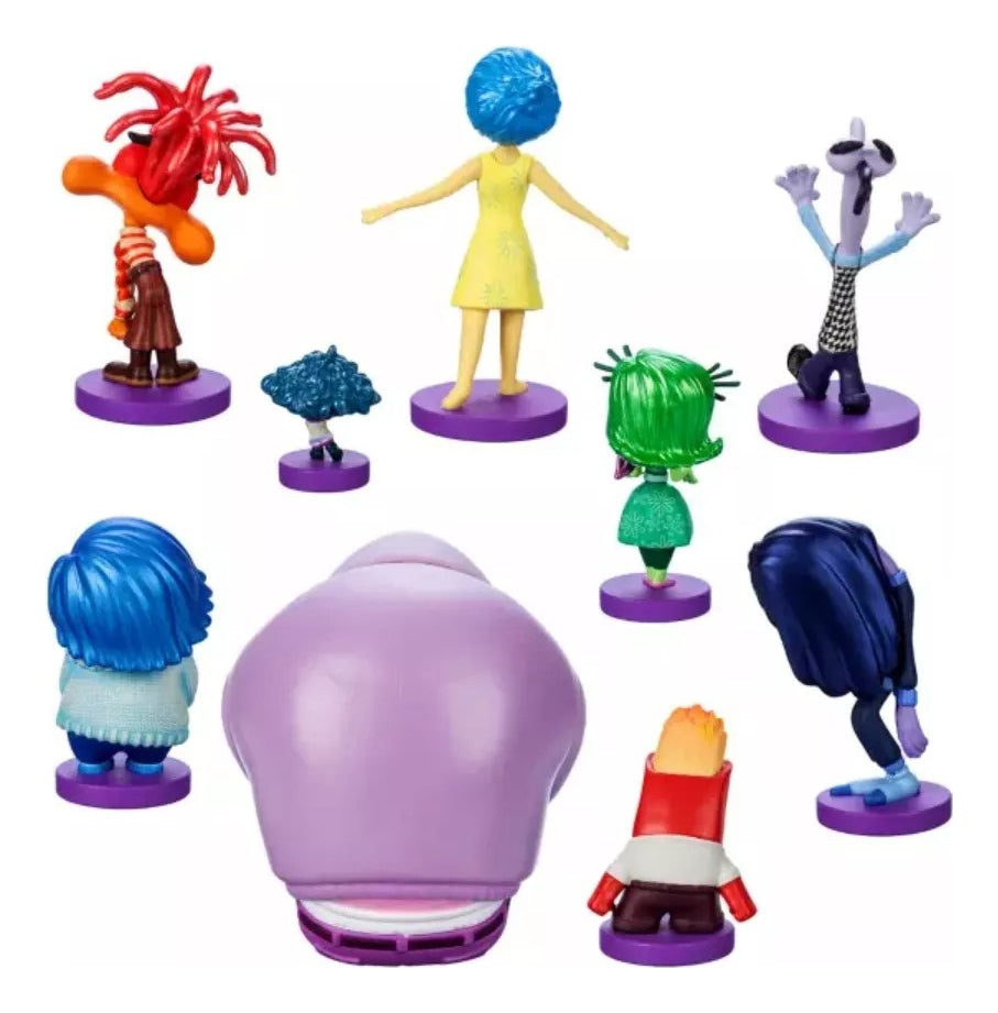 Intensamente Set De Figuras De Colección Disney Store Pixar