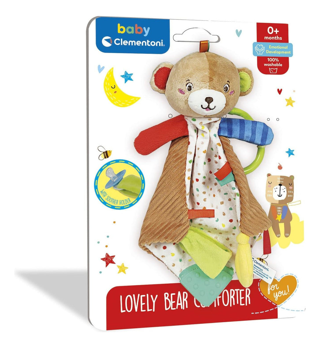Baby Clementoni Mantita Oso Juguete Interactivo Educativo