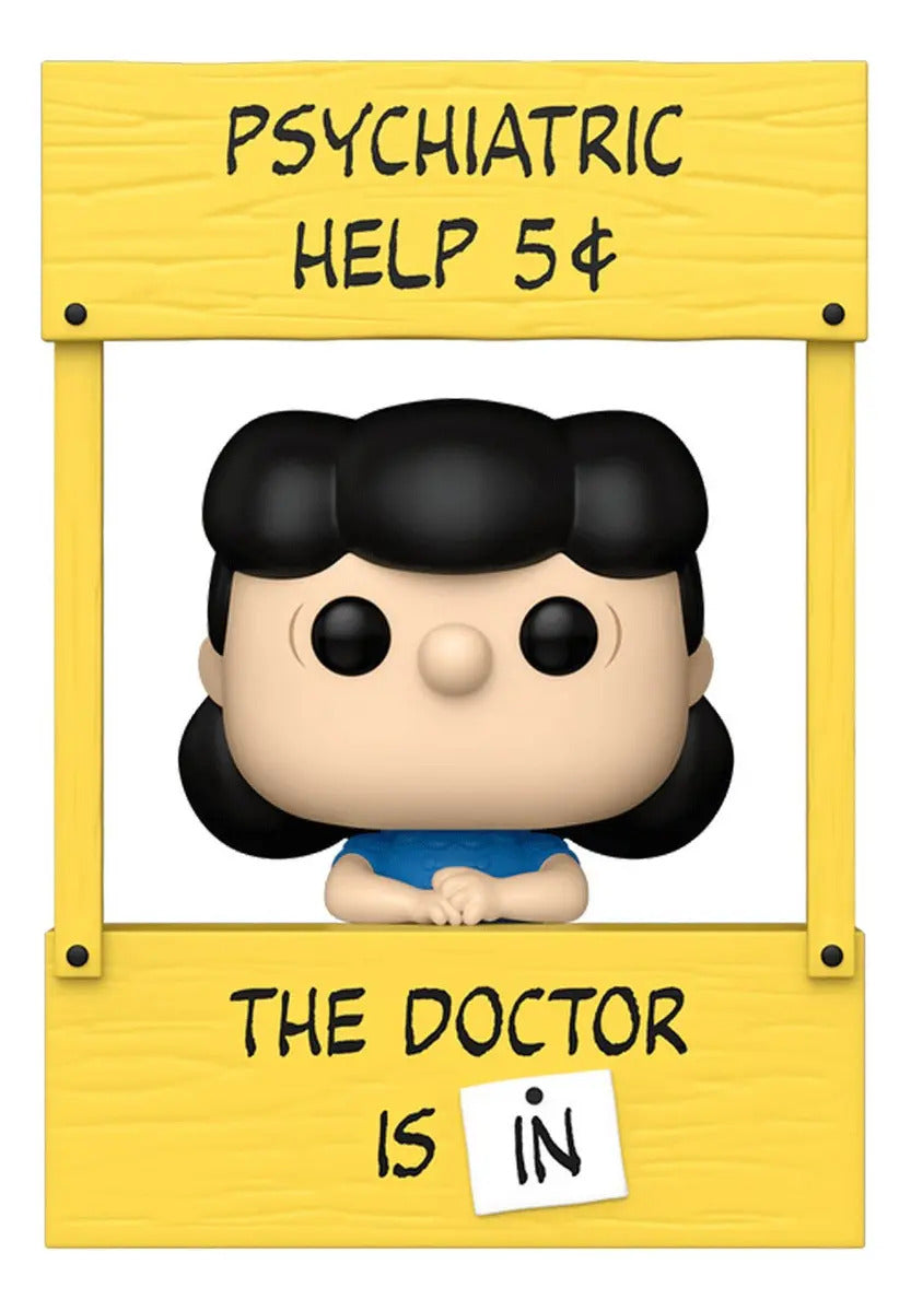 Funko Pop! Plus Ã Peanuts Lucy Con Cabina Psiquiãâ¡trica
