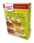 Duncan Hines Signature Pineapple Supreme Cake Mix (paquete de 4)