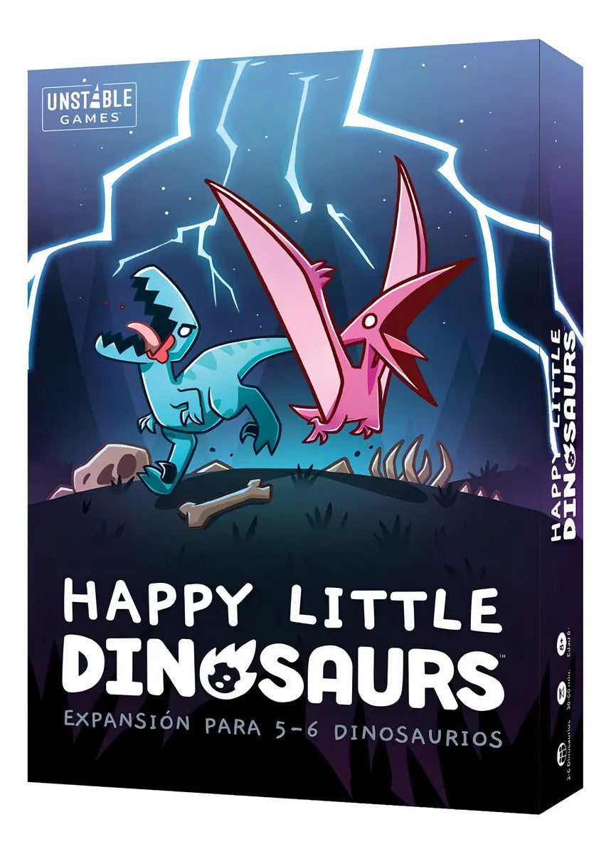 Happy Litlle Dinosaurs Exp 5 A 6 Jugadores En Español