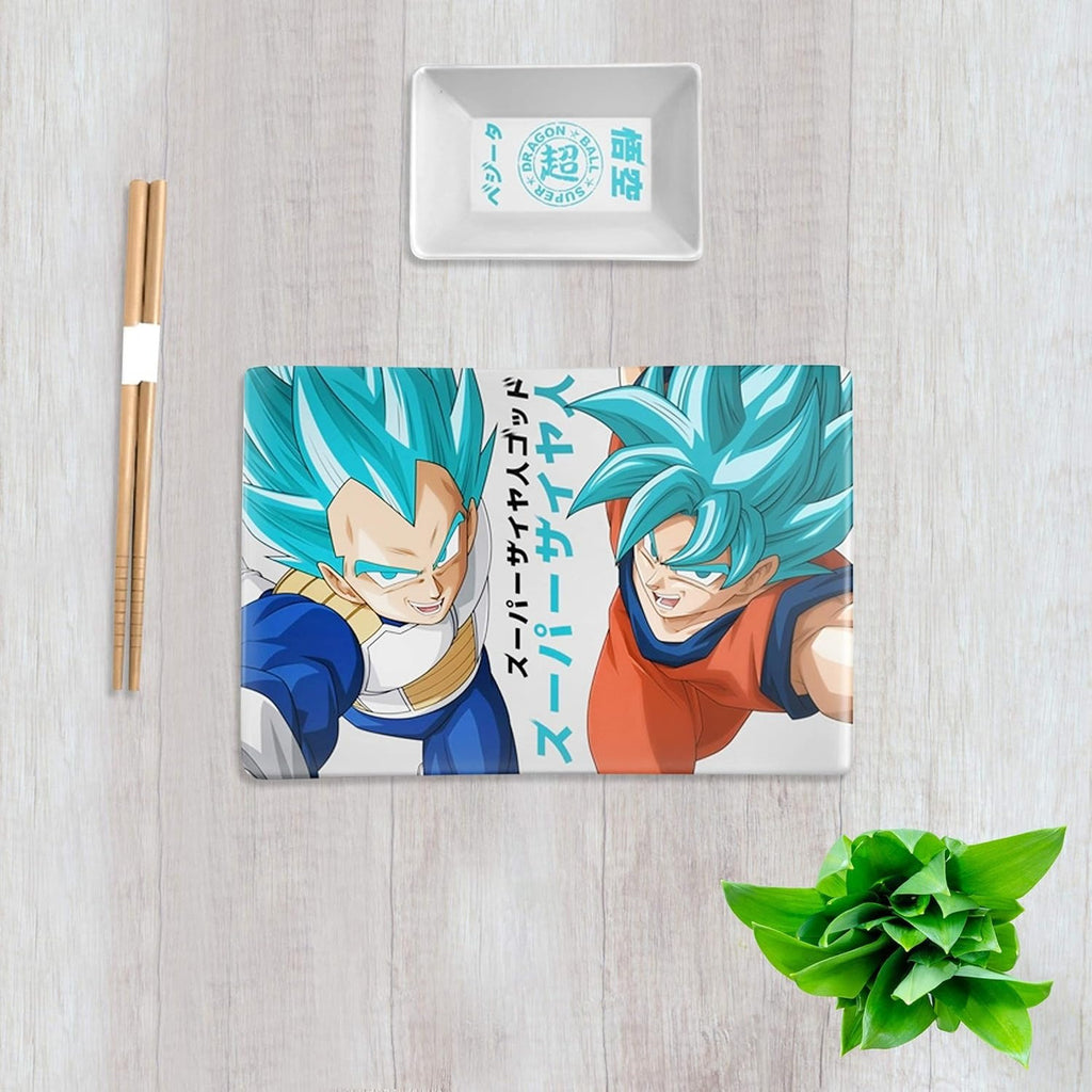 Dragon Ball Super Set Sushi Vegeta Goku Stunned Mind