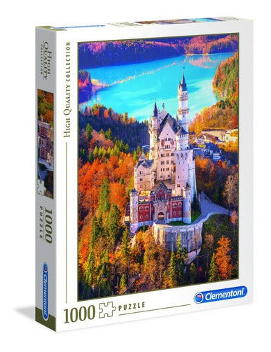 Castillo Neuschwanstein Rompecabezas 1000 Piezas Clementoni