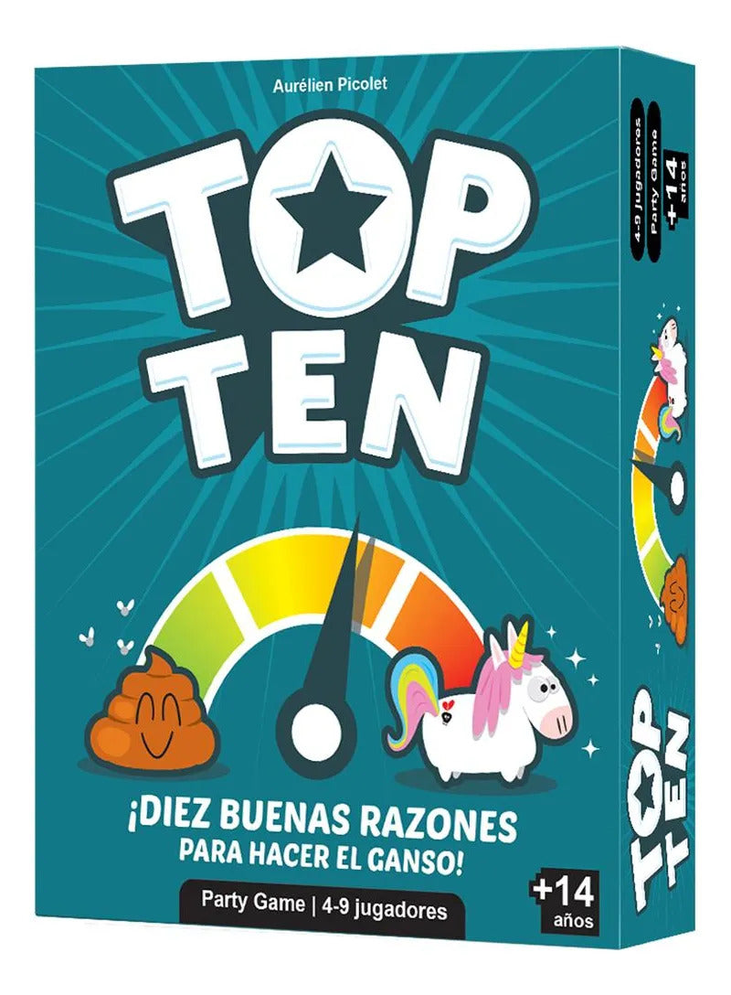 Cocktail Games Top Ten Español