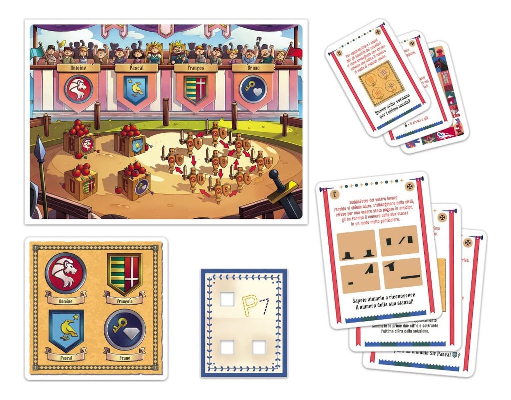 Juego De Mesa Escape Game Historia Clementoni