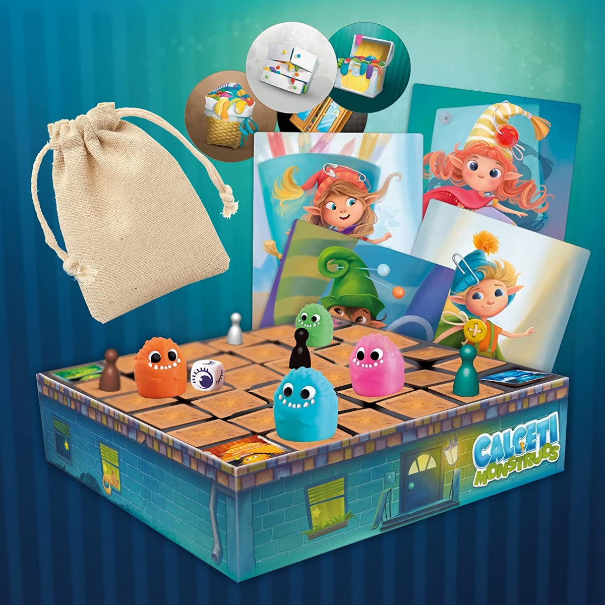 Calcetimonstruos Juego De Mesa Infantil Legacy Sd Games