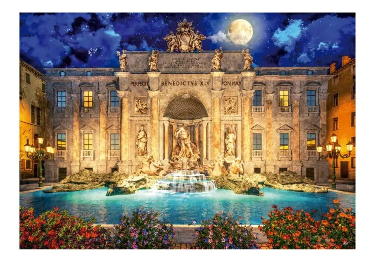 Rompecabezas Fontana Di Trevi Roma 1000 Pzs Educa