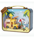 Juego De Construcción Pantasy Snoopy's Maleta De Viaje