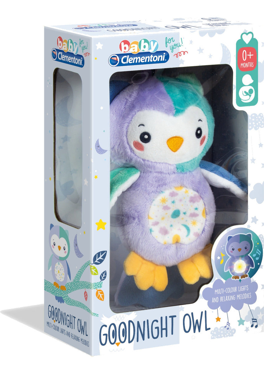 Búho Buenas Noches Luz Y Melodías Baby Clementoni