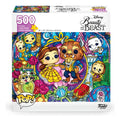 Funko Pop Puzzles La Bella Y La Bestia Rompecabezas 500 Pzas