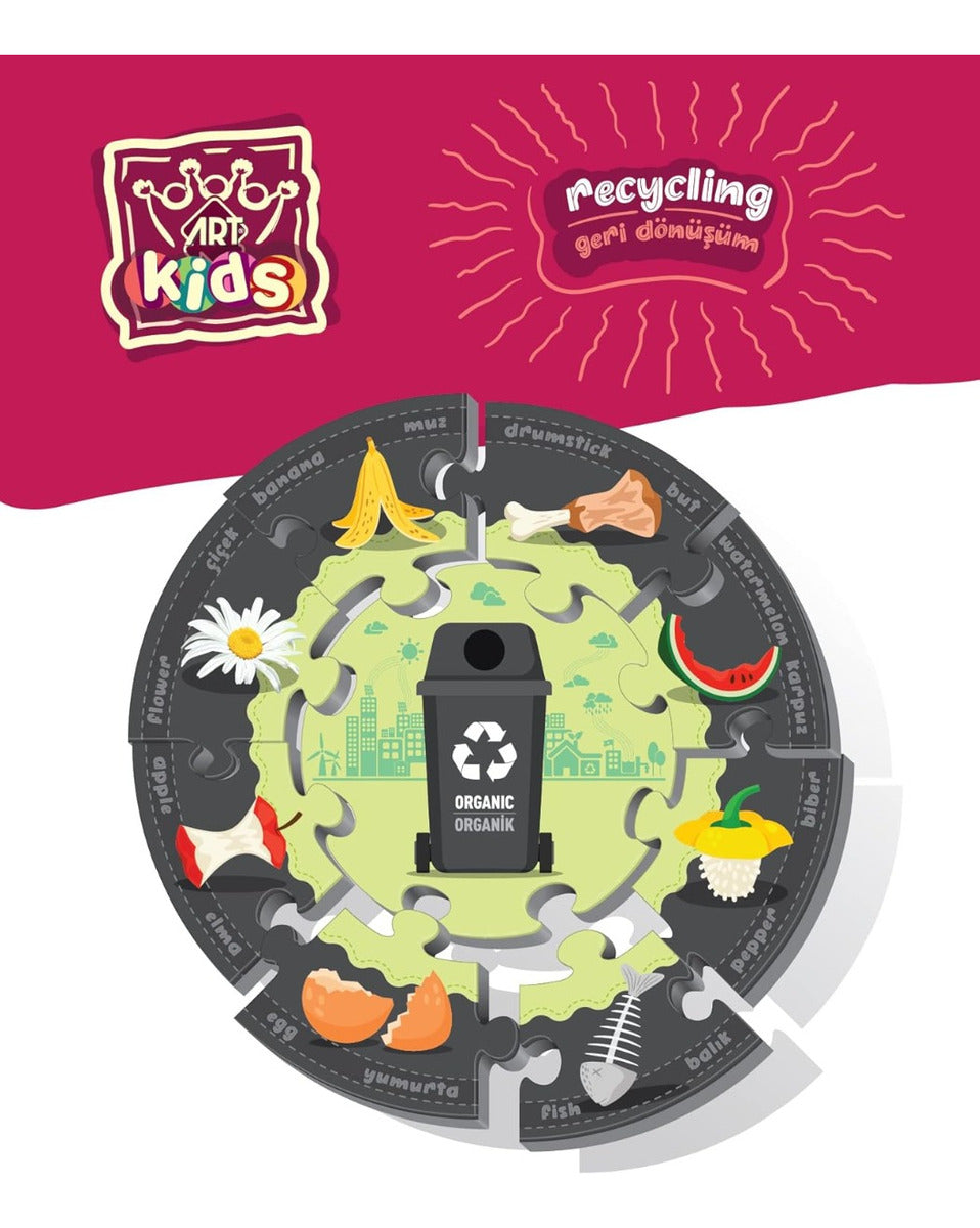 Art Kids Juego Educativo Preescolar Reciclaje  5832