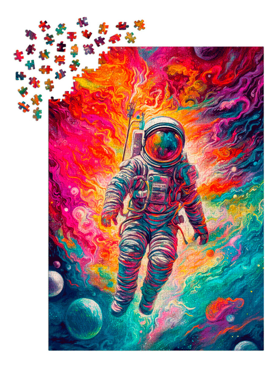 Rompecabezas 1000 Piezas Arte Gravedad Cero Modelo 2211 Enjoy Puzzle