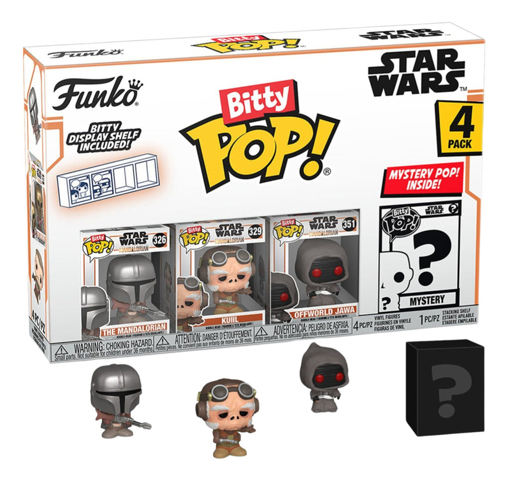 Funko Bitty Pop! The Mandalorian - Mandaloriano 4 Pack