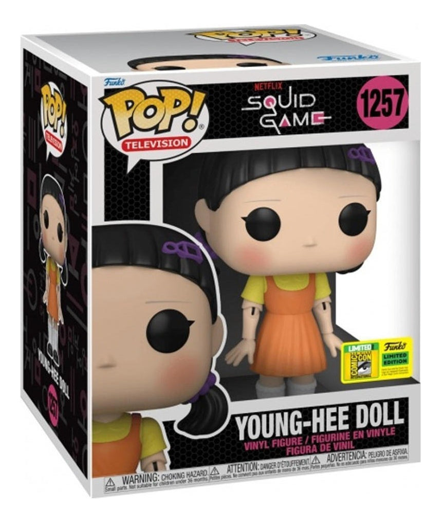 Funko Pop Tv Squid Game Juego Del Calamar Younghee 20cm 1257