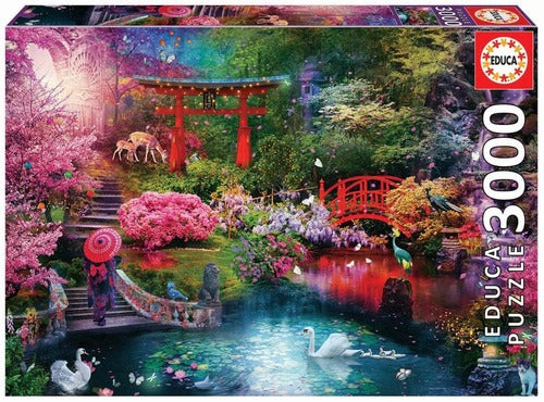 Rompecabezas 3000 Piezas Jardin Japones, Educa Puzzle