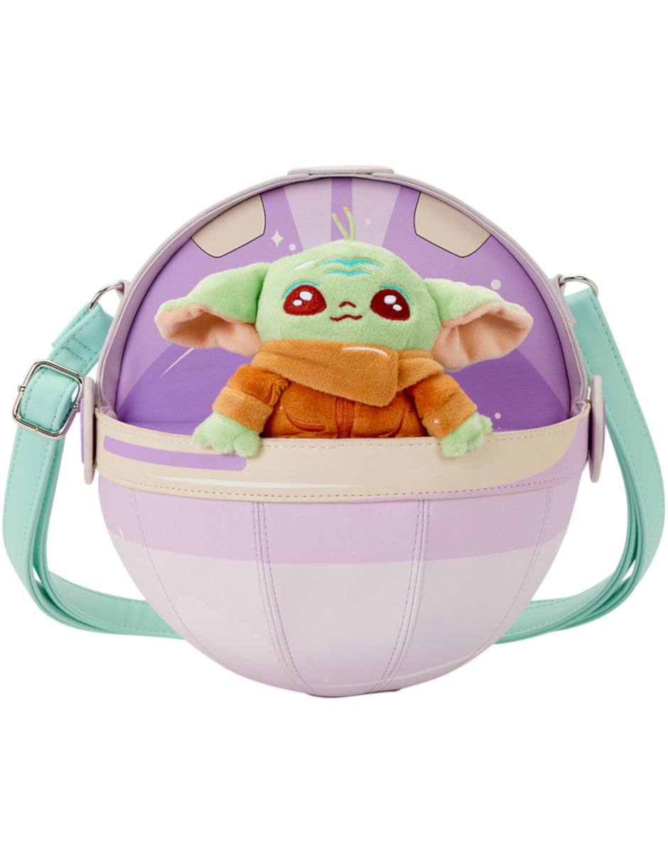 Bolso Cápsula Grogu Con Peluche Loungefly Mandalorian