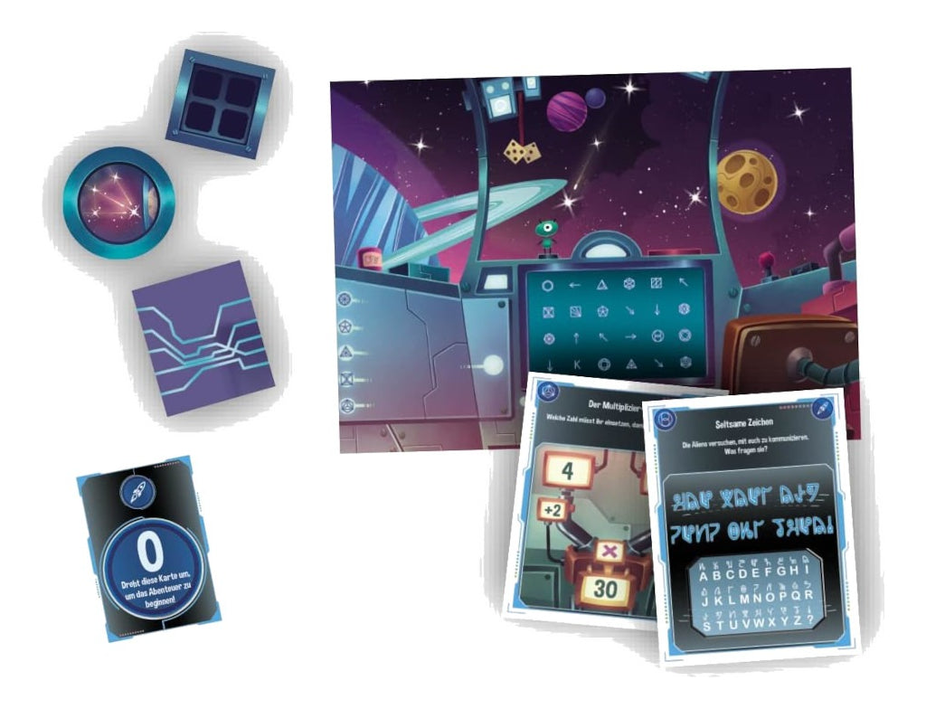 Juego De Mesa Escape Game Viaje En El Espacio Clementoni