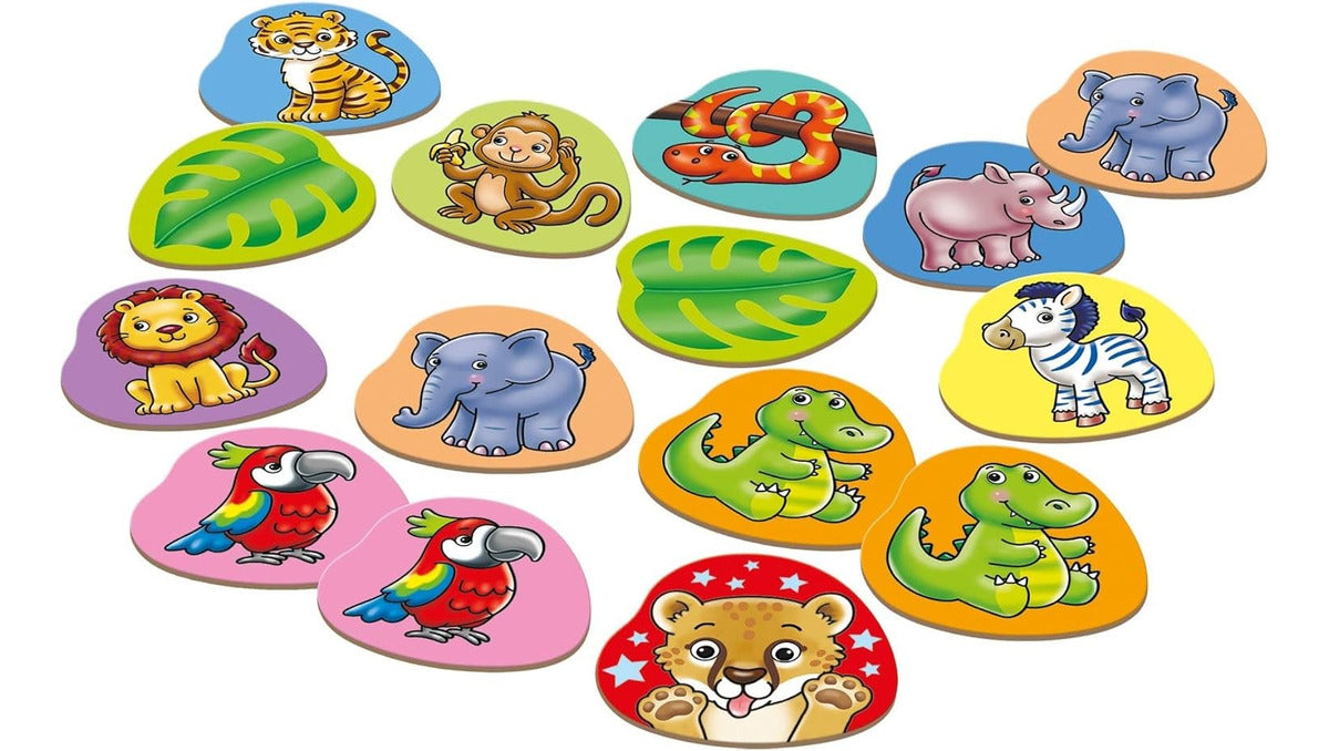 Juego Memoria Animales Jumble Jungle Orchard Toys