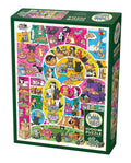 Rompecabezas Doodlecats Gatos Divertidos 1000 Pz Cobble Hill