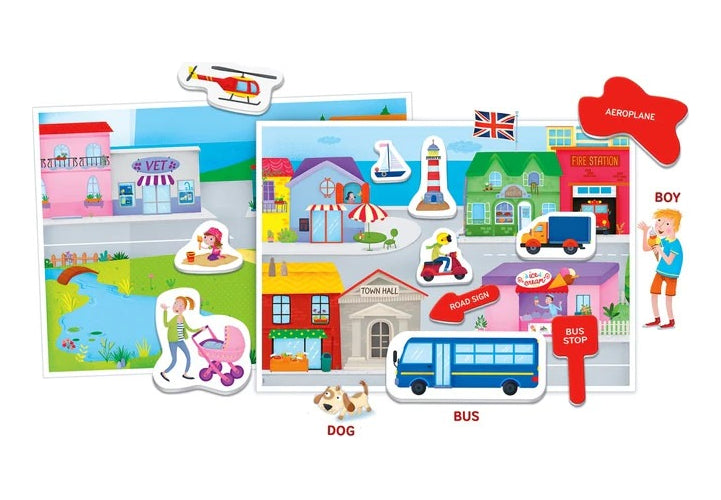 My English World Clementoni Juego Educativo Inglés 55448