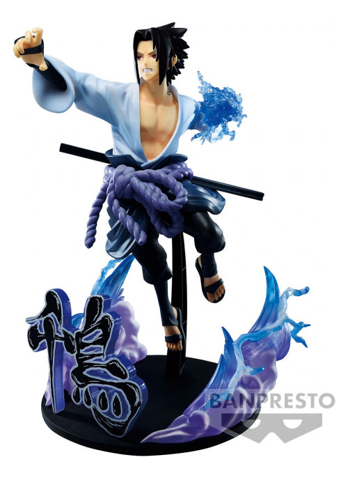 Banpresto Naruto Shippuden Vibration Stars Figura De Acción Uchiha Sasuke