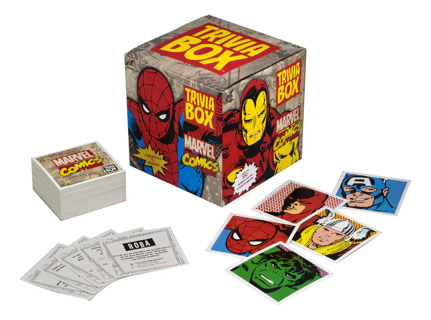 Paquete Marvel Rompecabezas 100 P + 2 Juegos De Mesa Novelty