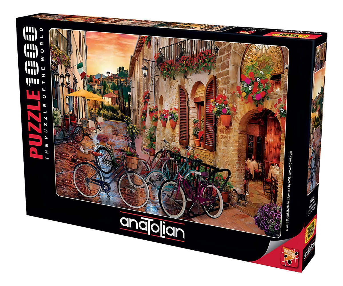 Rompecabezas Anatolian Bicicletas En La Toscana 1000 Piezas 14+