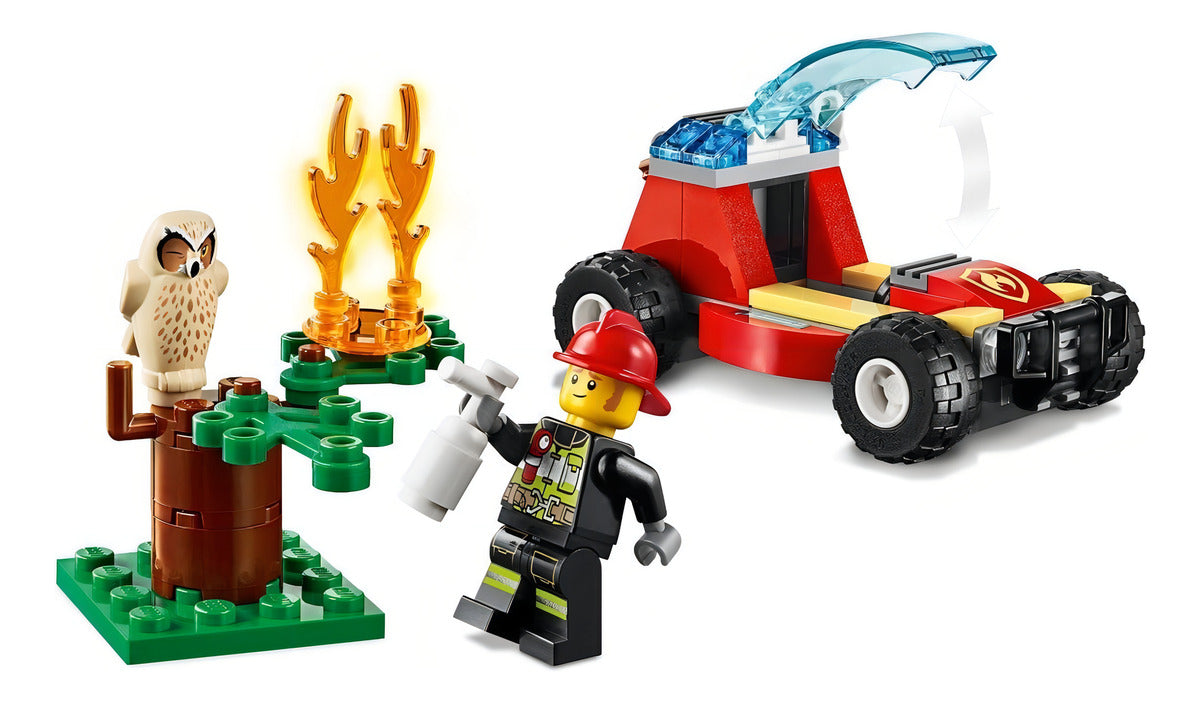 Kit De Construcción Lego City Incendio En El Bosque 60247 84