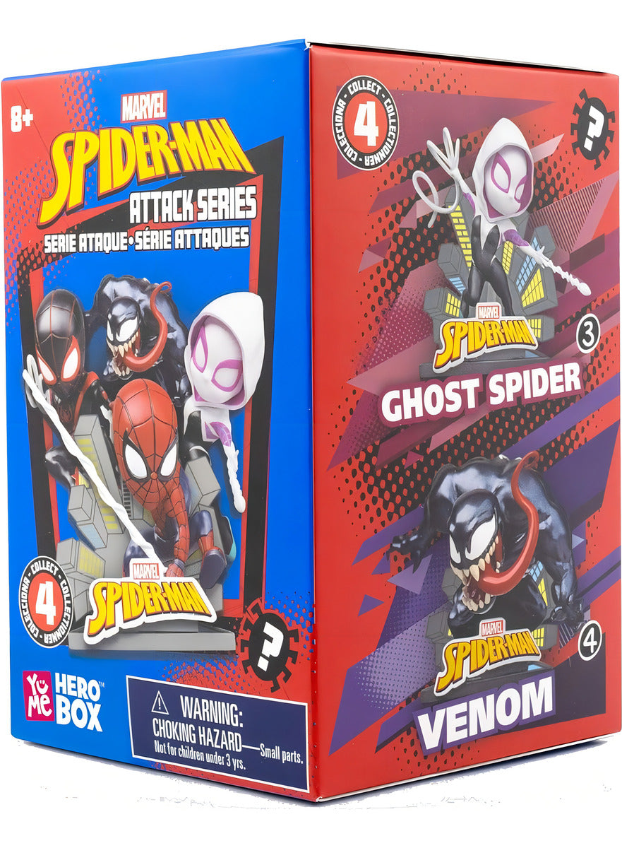 Figura Marvel Spider Man Attack Series Hero Box Yume