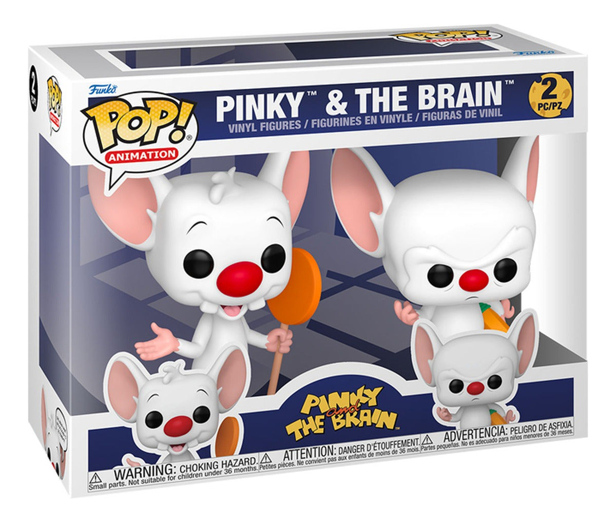 Funko Pop Animation: Pinky Y Cerebro - Pinky Y Cerebro 2pack