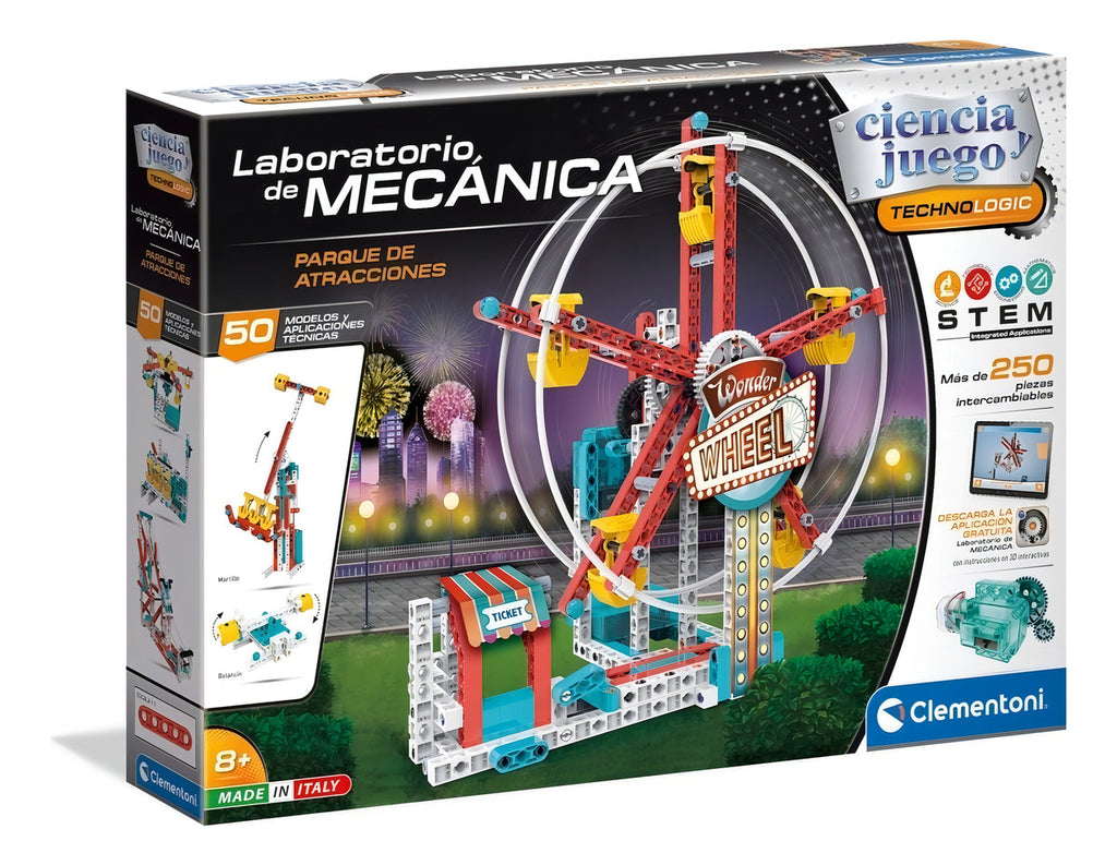 Parque De Diversiones Motor Laboratorio Mecanica Clementoni