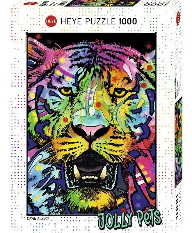 Rompecabezas Heye Dean Russo - Tigre 1000 Piezas 14+