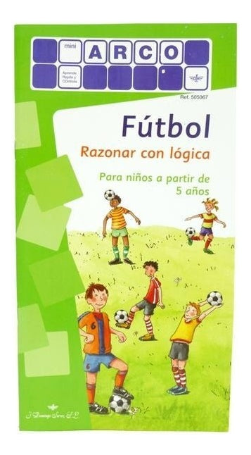 505068 Cuaderno Fútbol Razonar Con Lógica Sistema Arco Eduke
