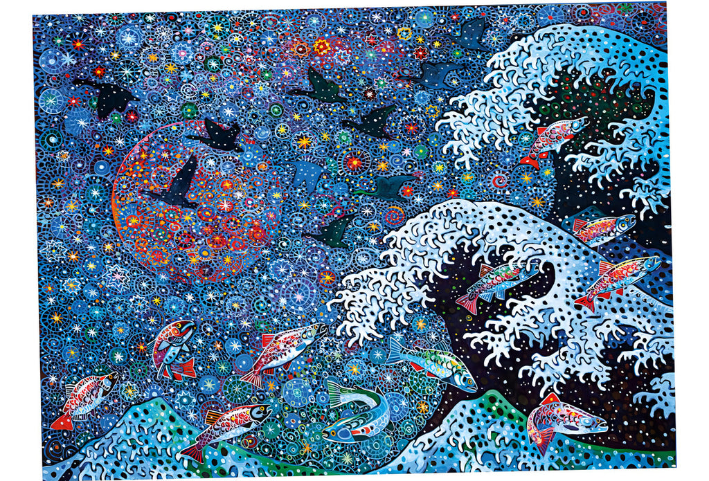 Ola De Kanagawa Pop Arte Rompecabezas 500 Pz Clementoni