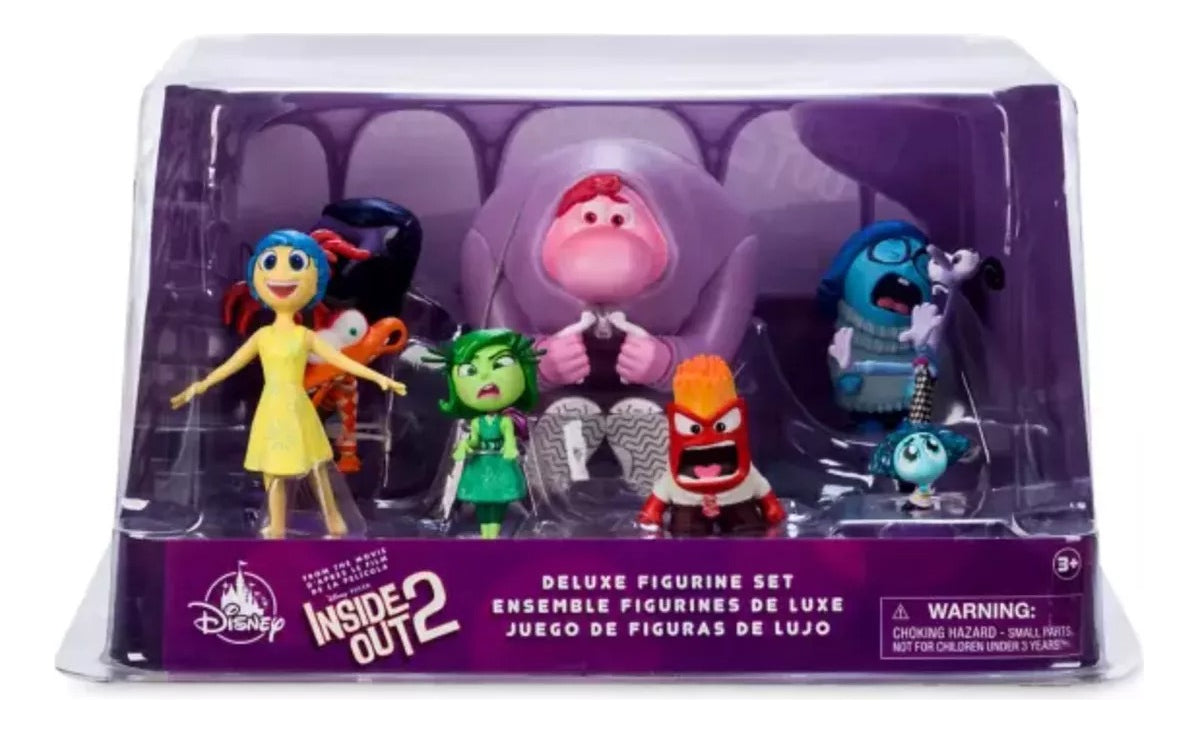 Intensamente Set De Figuras De Colección Disney Store Pixar