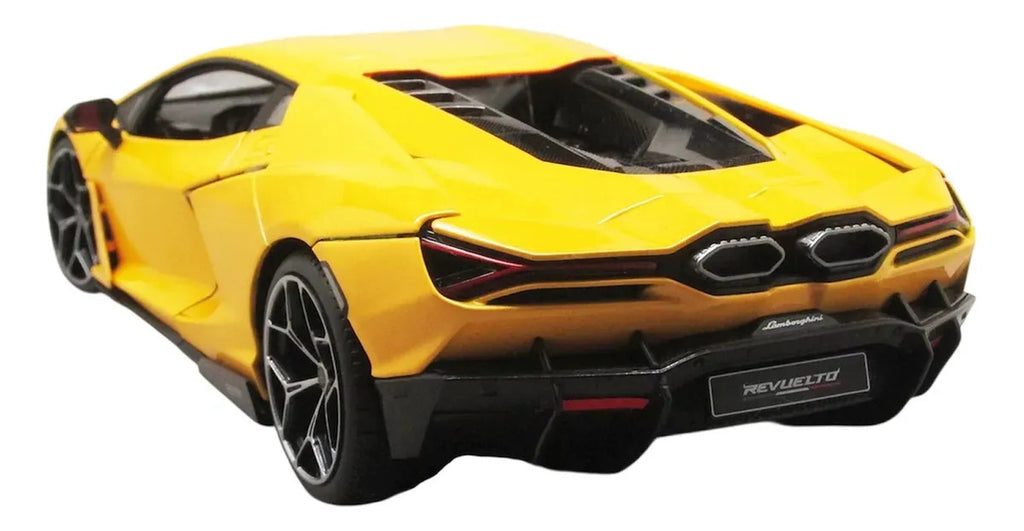Auto A Escala Lamborghini Aventador Maisto 1:18 Amarillo
