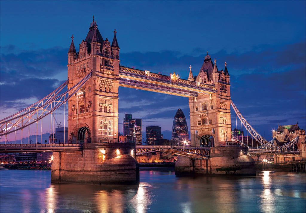 Rompecabezas London Tower Bridge 1000 Pz Clementoni Londres