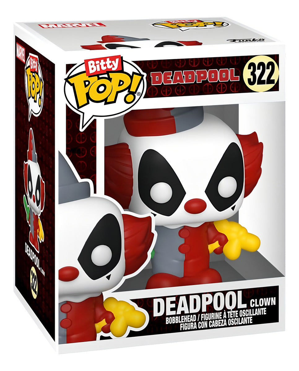Funko Bitty Pop Pack 4 Mini Figura Coleccionable Deadpool S2