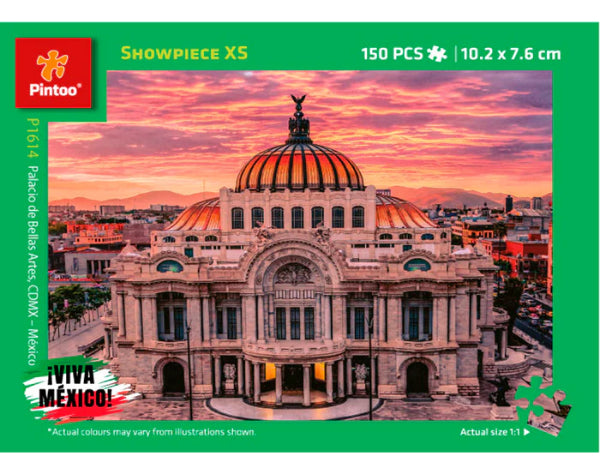 Mini Rompecabezas Plastico Pintoo Mexico Bellas Artes 150 Pz