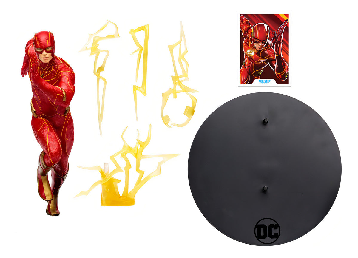 Figura De Acción Dc Multiverse Mcfarlane Toys The Flash +12