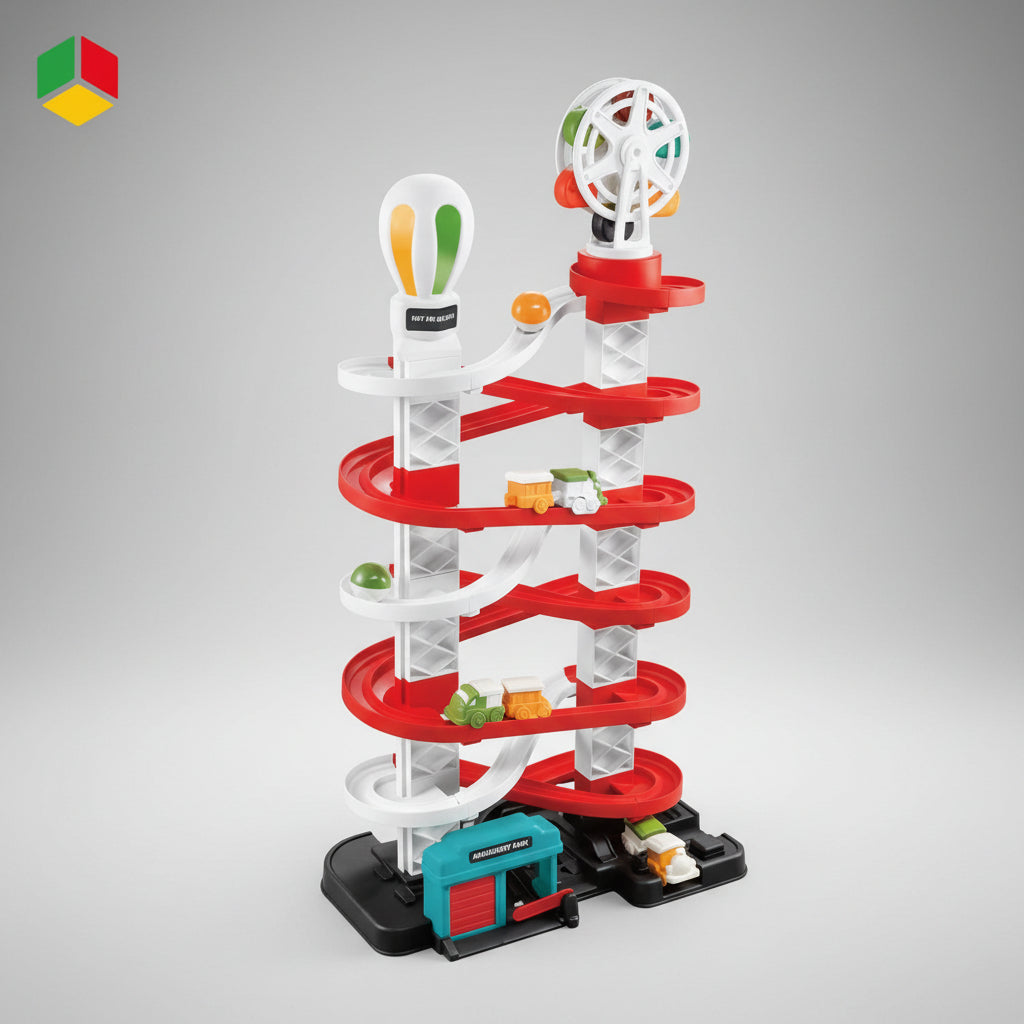 Pista De Canicas Juego Parque Divertido Smart Pocket 45 Pzs